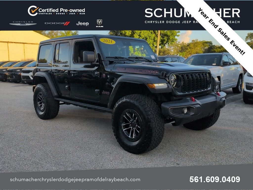 Used 2025 Black Jeep Rubicon w X Package image 1