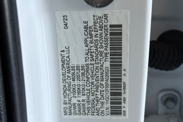 Certified Used 2023 Platinum White Pearl Honda EX-L image 37