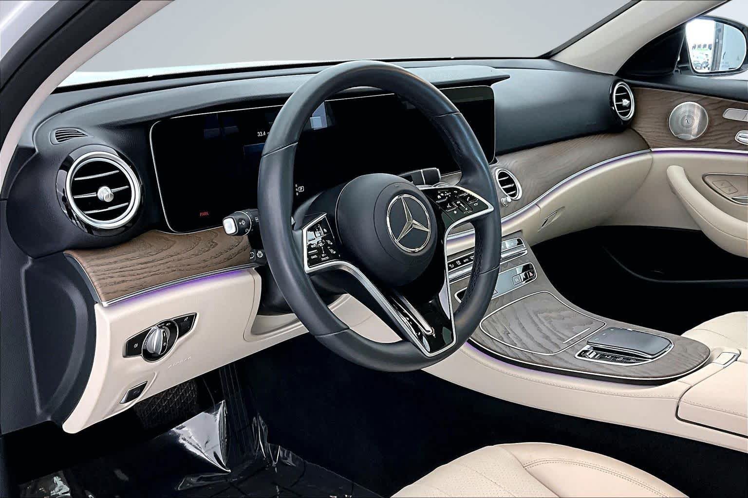 Certified Used 2023 Polar White Mercedes-Benz E 350 image 2