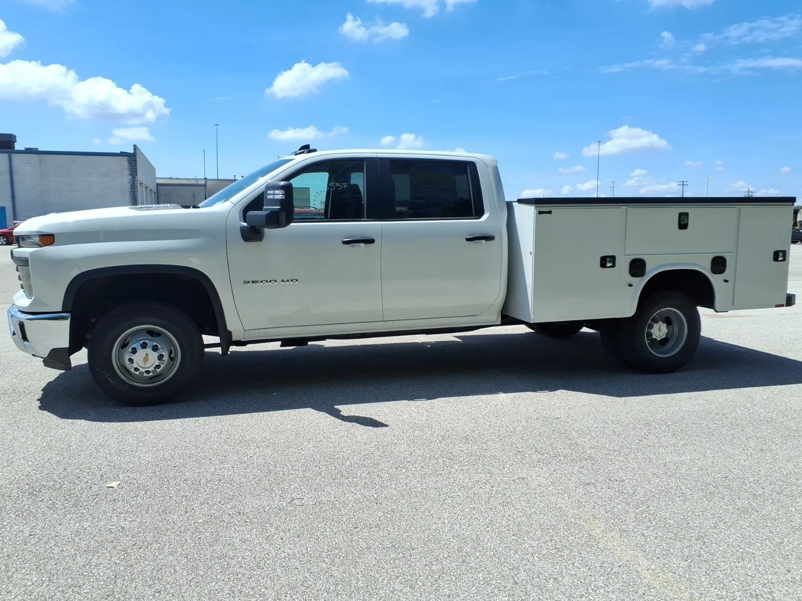 New 2026 Summit White Chevrolet Work Truck image 3