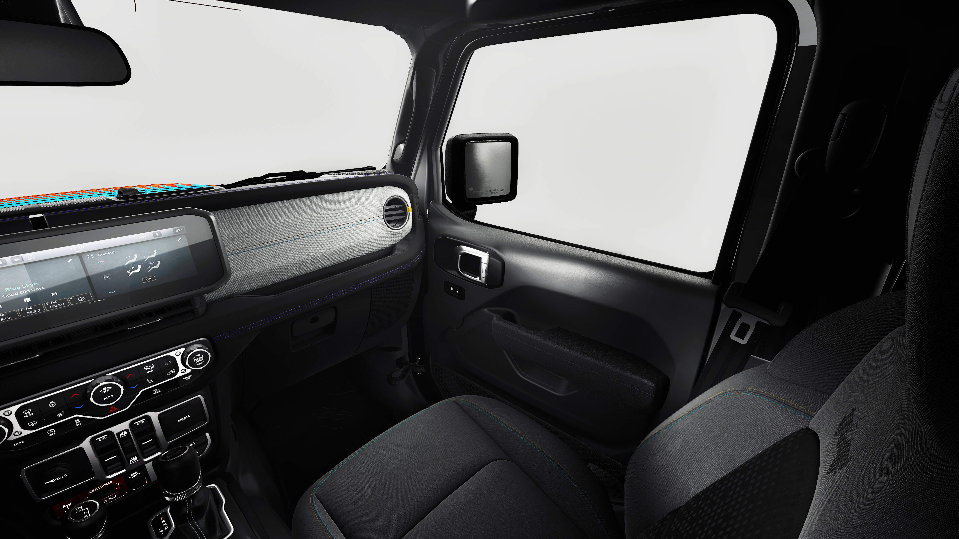 New 2027 Black Clear-Coat Paint Jeep  image 7