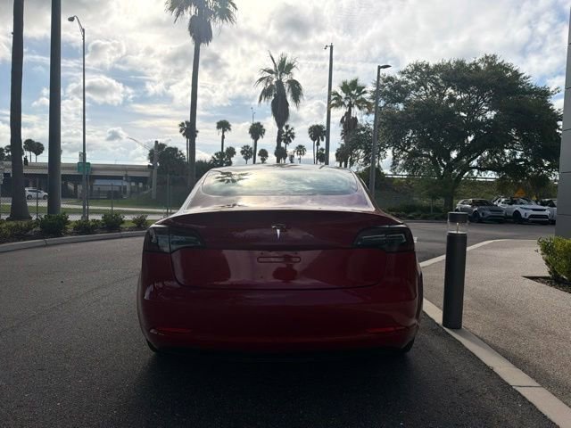 Used 2018 Red Multi-Coat Tesla Long Range Battery image 4