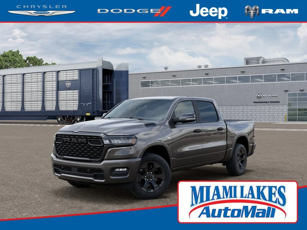 New 2026 Granite Crystal Metallic Clear-Coat Exterior Paint RAM Big Horn/Lone Star image 1