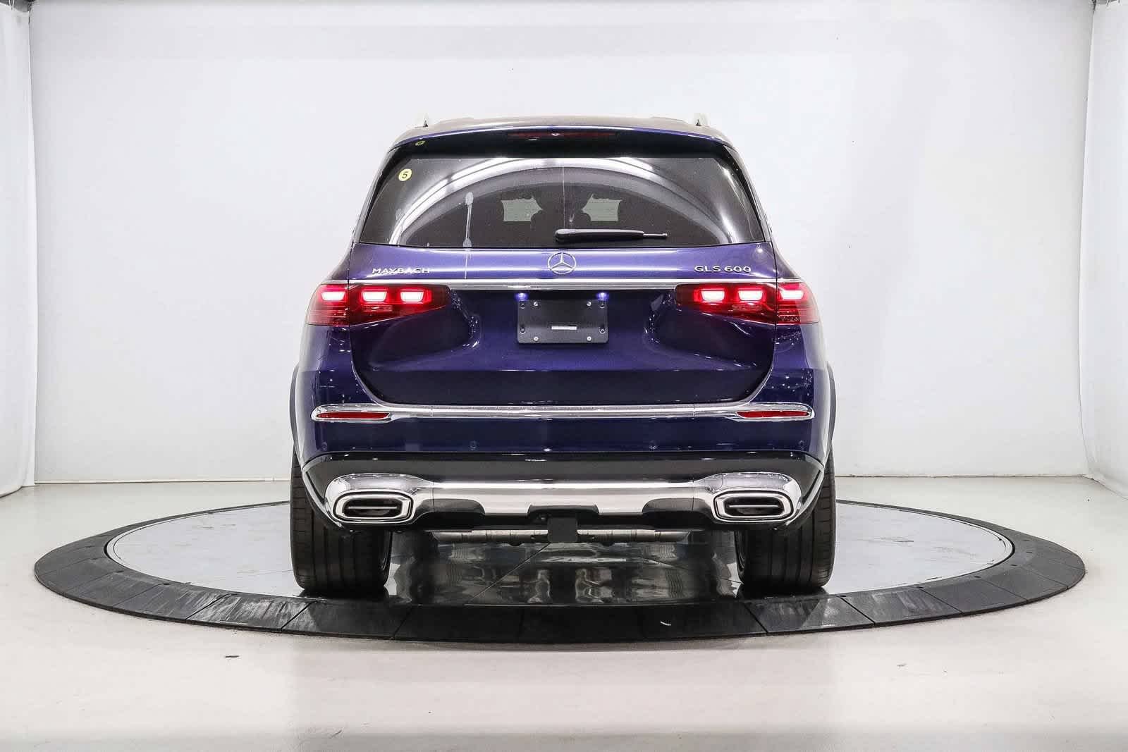 New 2026 MANUFAKTUR Mystic Blue Metallic Mercedes-Benz Maybach GLS 600 image 3