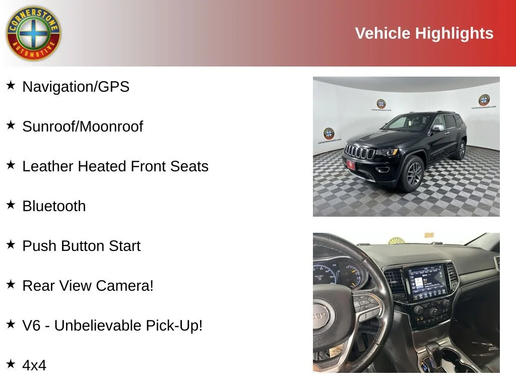 Used 2020 Jeep Grand Cherokee Limited with VIN 1C4RJFBGXLC414116 for sale in Elk River, Minnesota