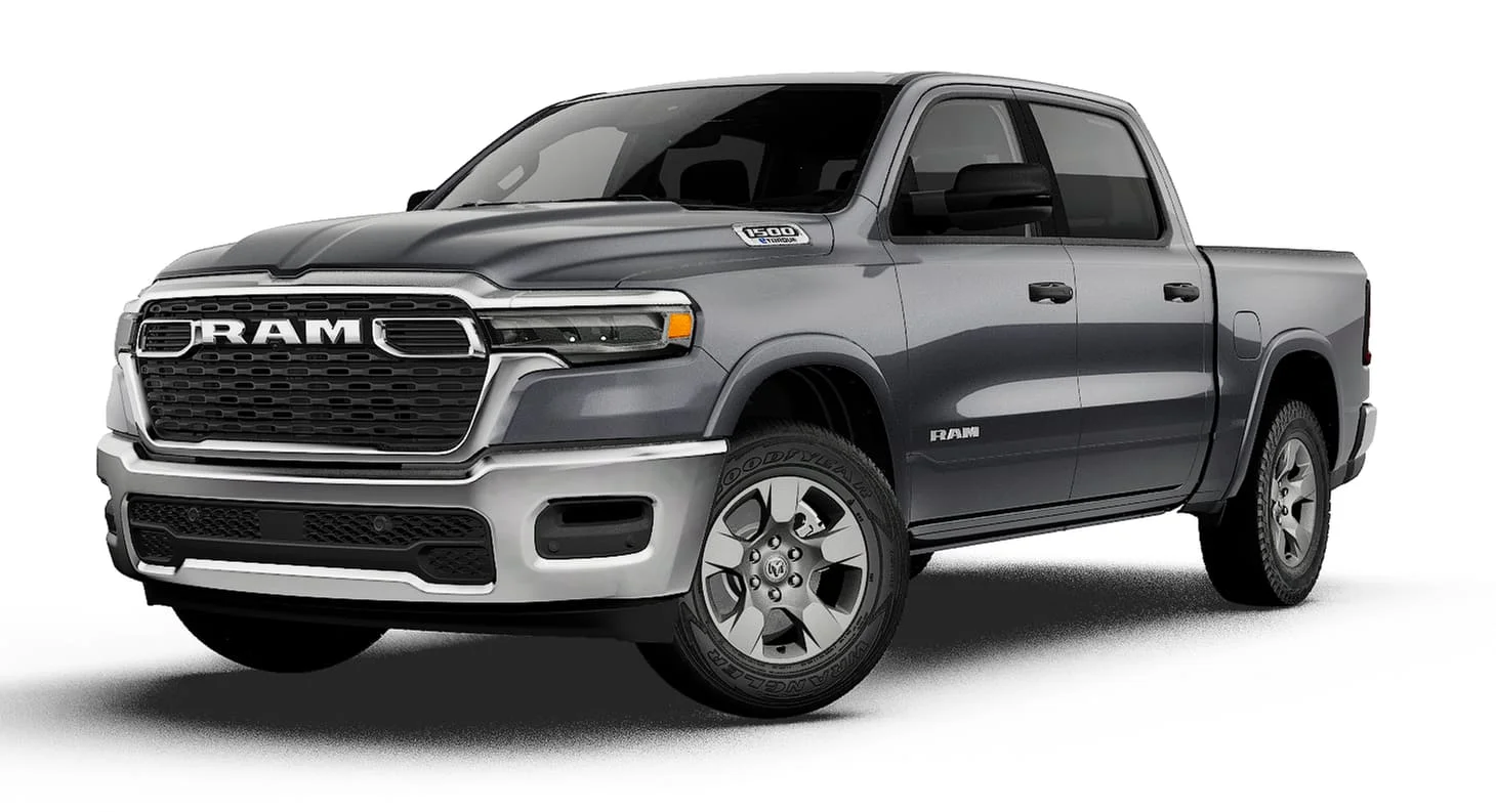 New 2027 Granite Crystal Metallic Clear-Coat Exterior Paint RAM Big Horn image 13