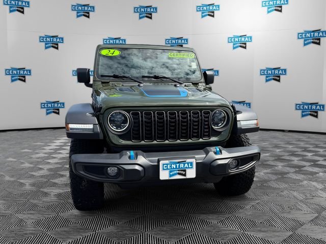 Certified Used 2024 Green Jeep Rubicon 4xe image 9