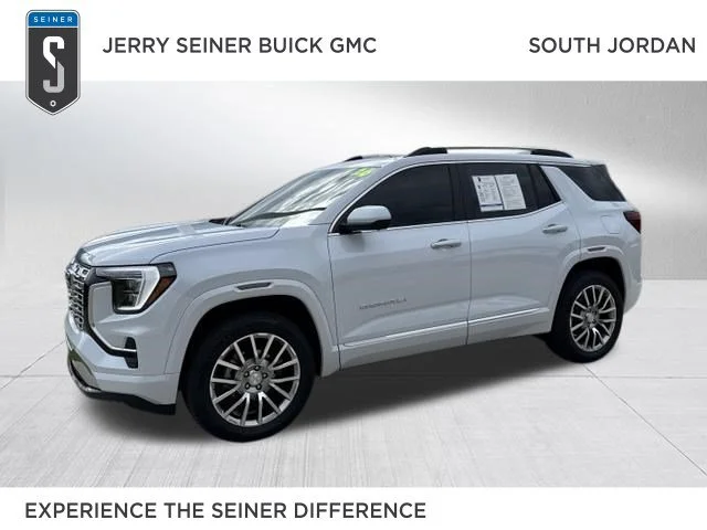 Used 2026 Glacier White Tricoat GMC AWD Denali image 1