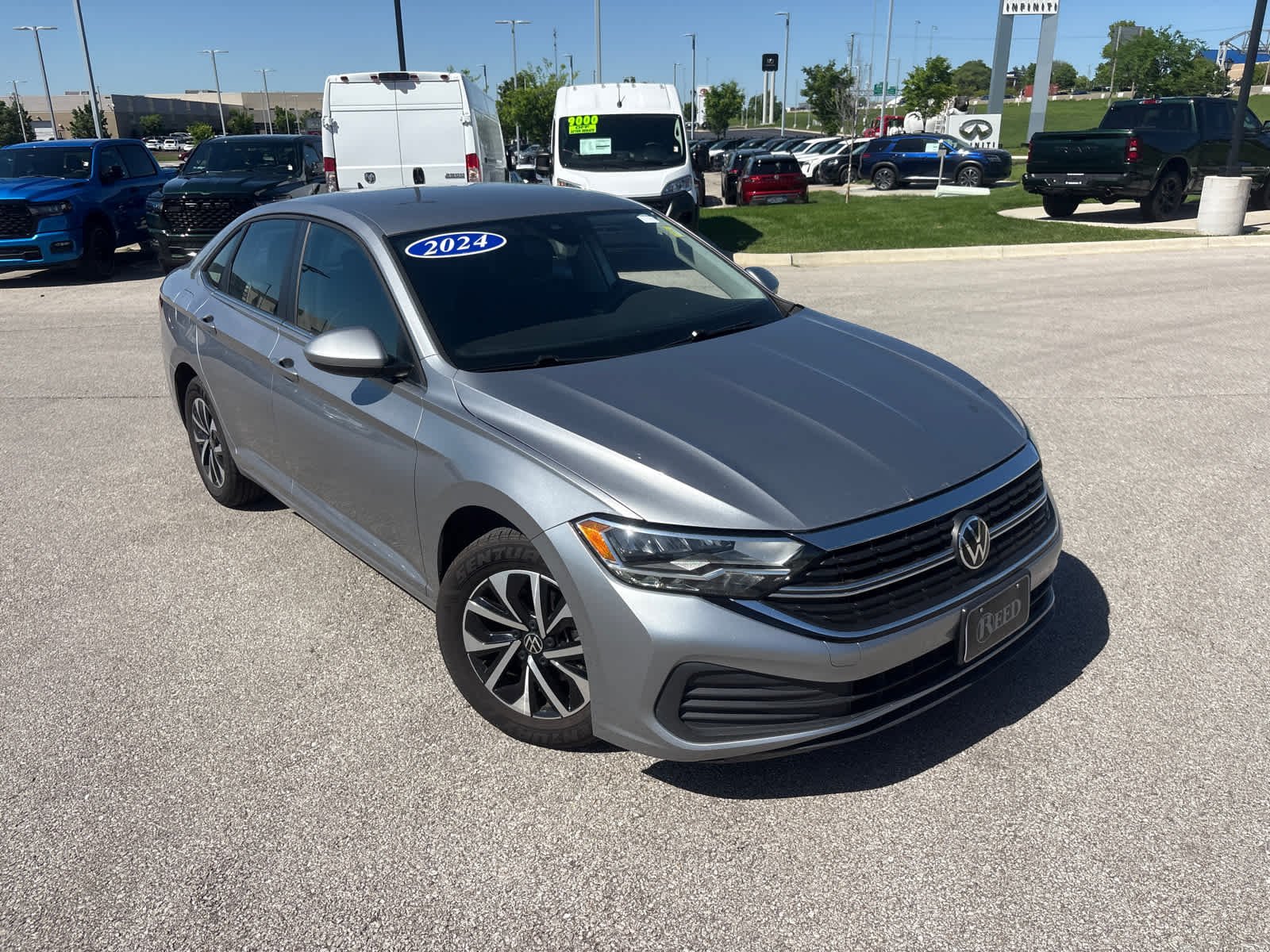 Used 2024 Volkswagen Jetta S with VIN 3VW5M7BU9RM012223 for sale in Kansas City