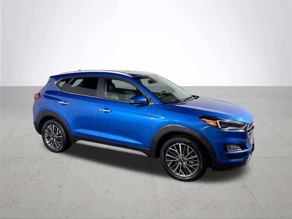 Used 2020 Aqua Blue Hyundai Limited image 4