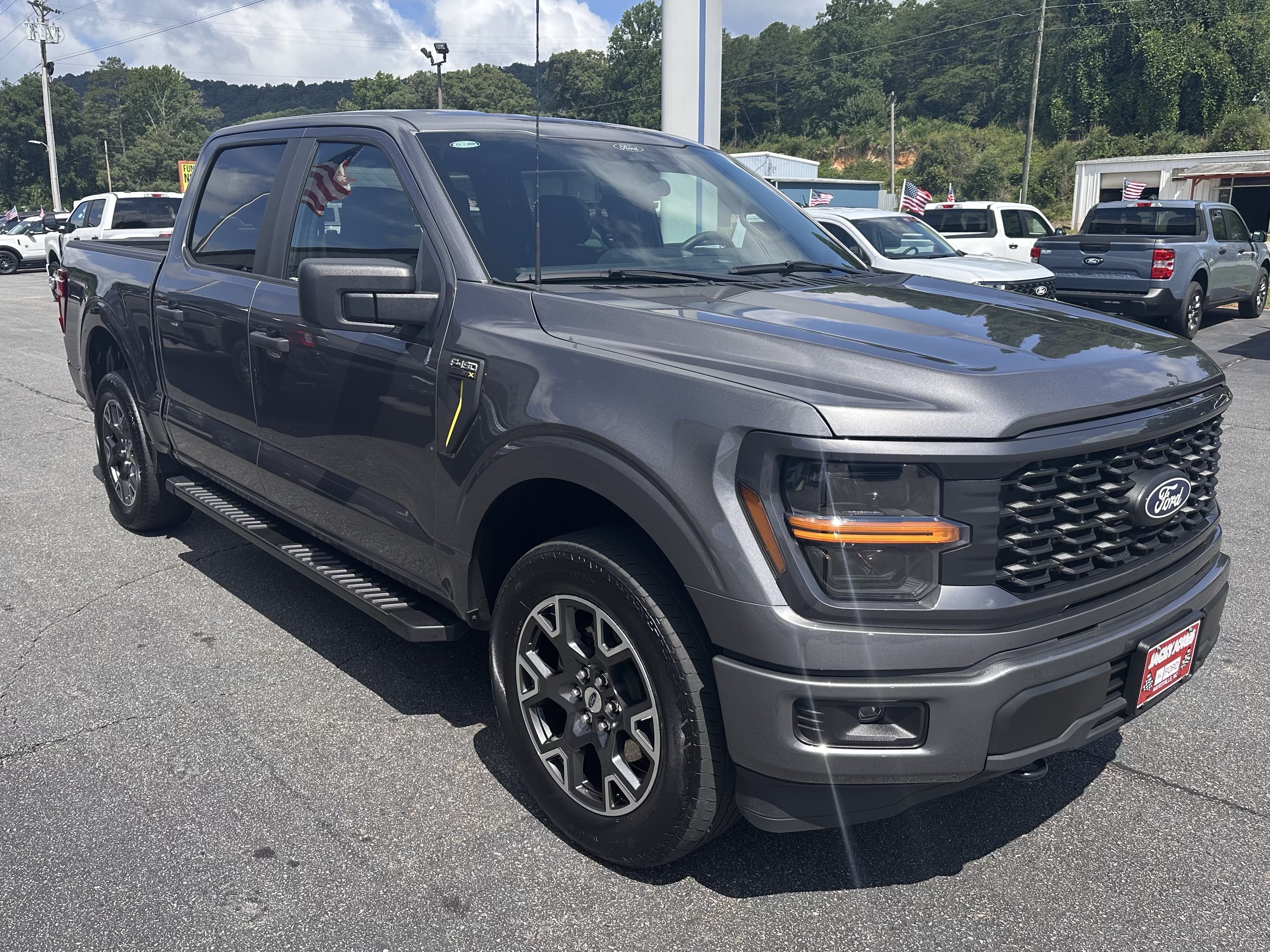 Certified Used 2024 Light Blue Clearcoat Metallic Ford STX image 4
