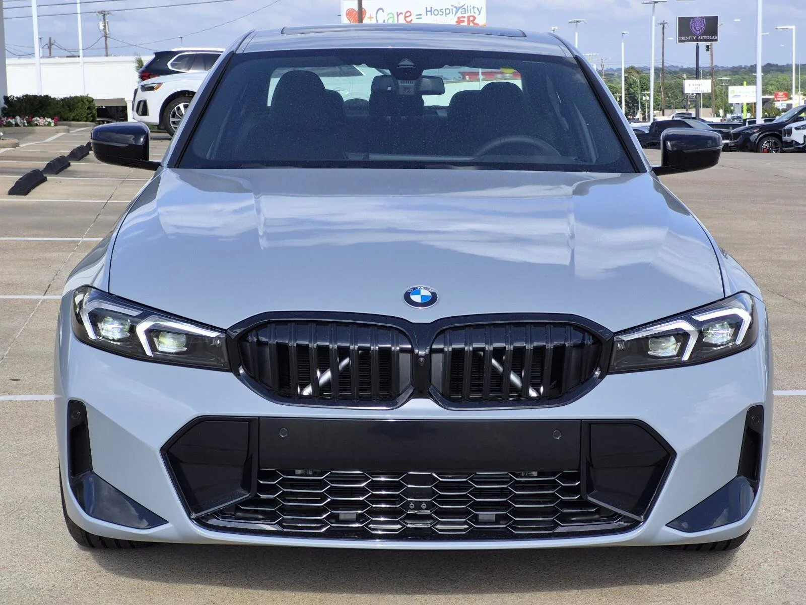 New 2026 Brooklyn Grey Metallic BMW 330i image 2