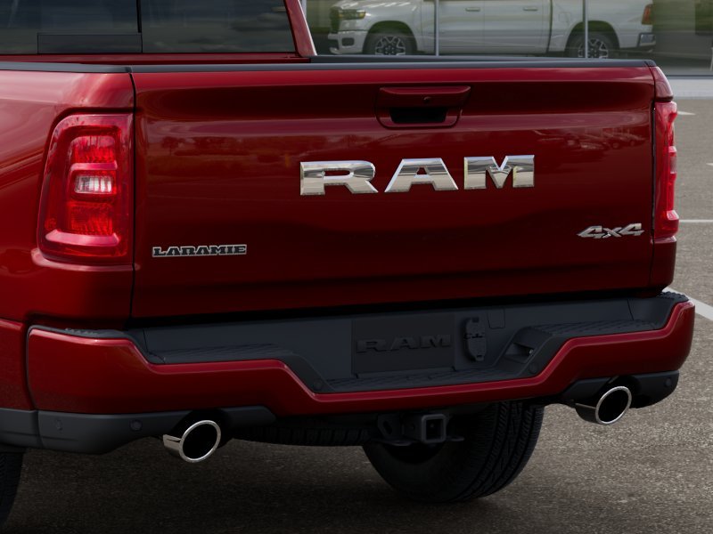 New 2026 Molten Red Pearl-Coat Exterior Paint RAM Laramie image 13