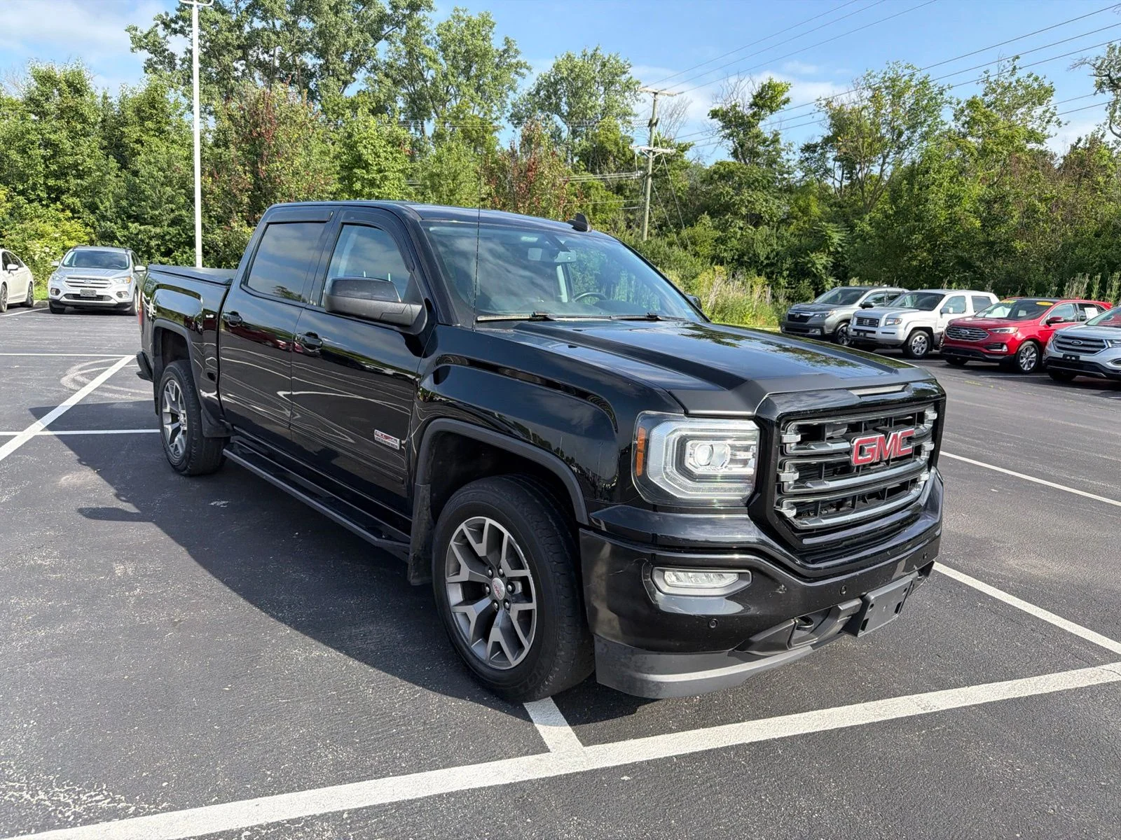 Used 2017 Black GMC SLT image 8