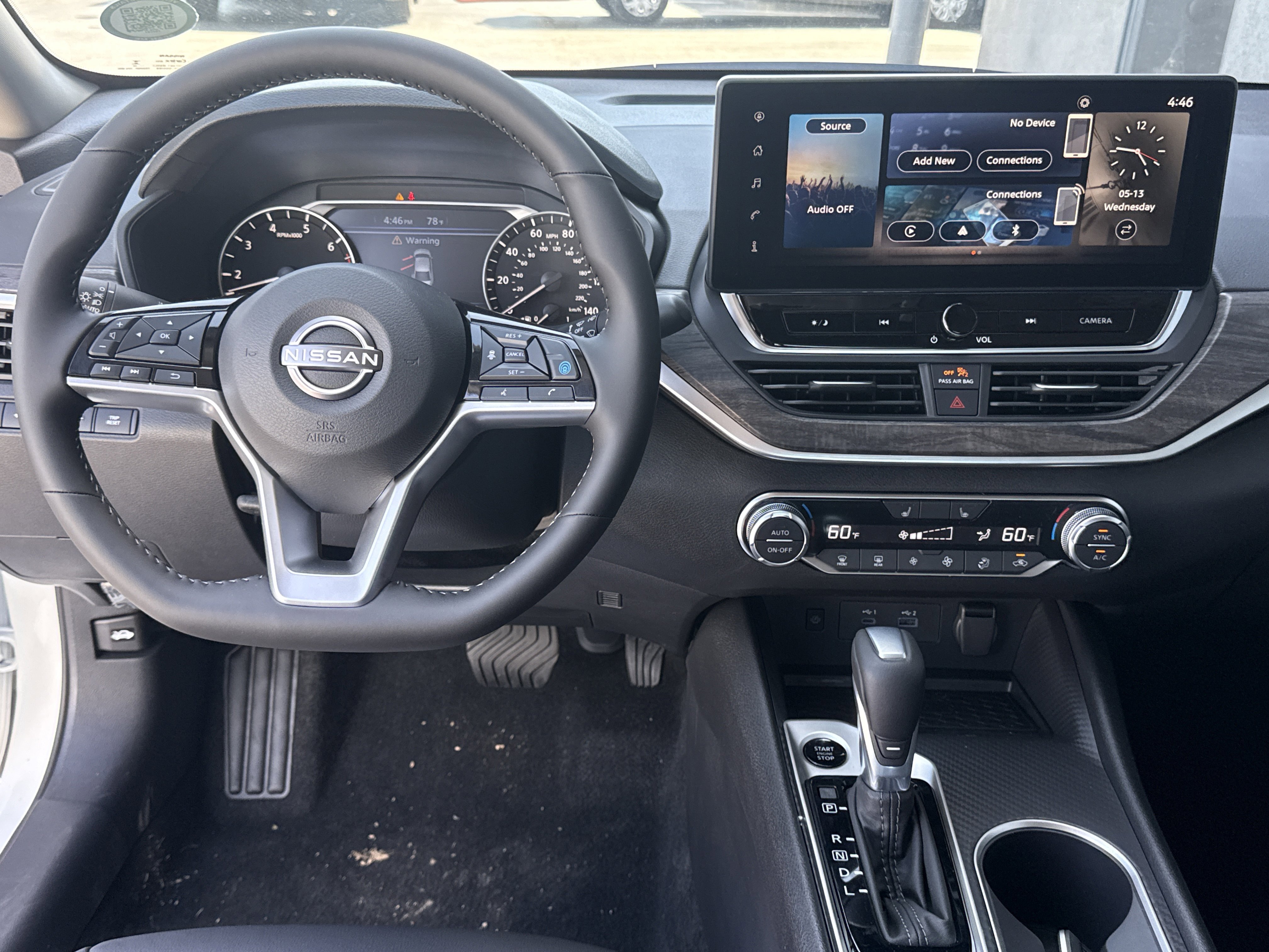 New 2026 Pearl White TriCoat Nissan SV image 7
