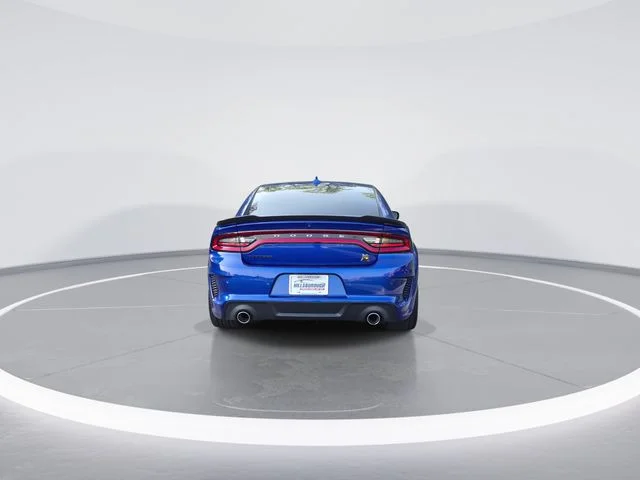 Used 2021 Blue Dodge R/T Scat Pack Widebody image 7