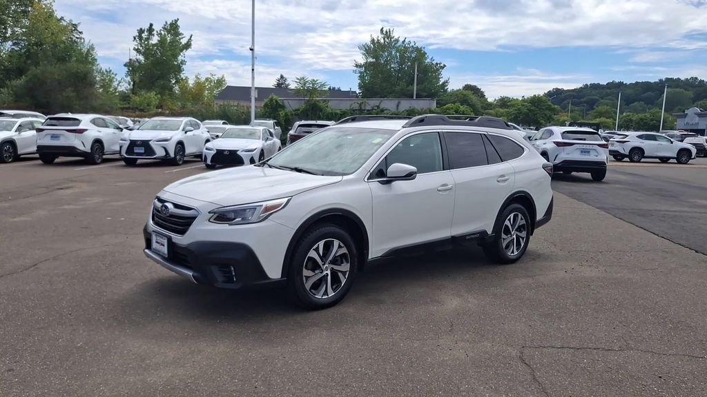 Used 2021 White Subaru Limited image 4