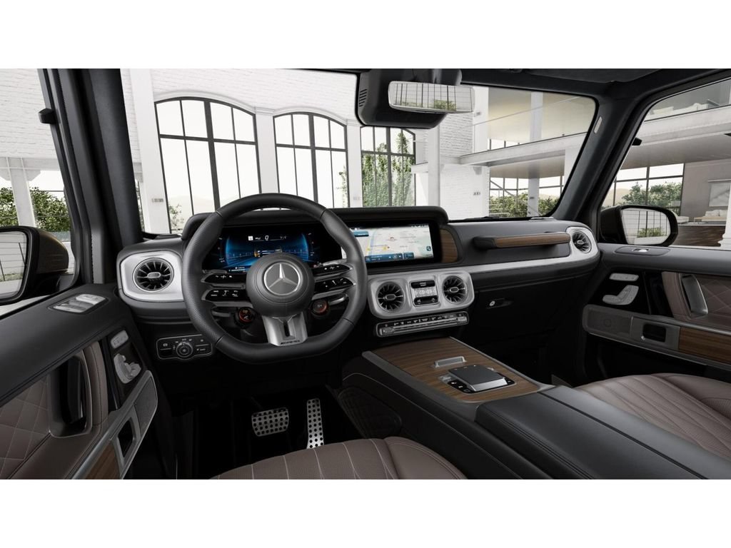 New 2027 MANUFAKTUR Dark Olive Green Magno Mercedes-Benz AMG® G 63 SUV image 46