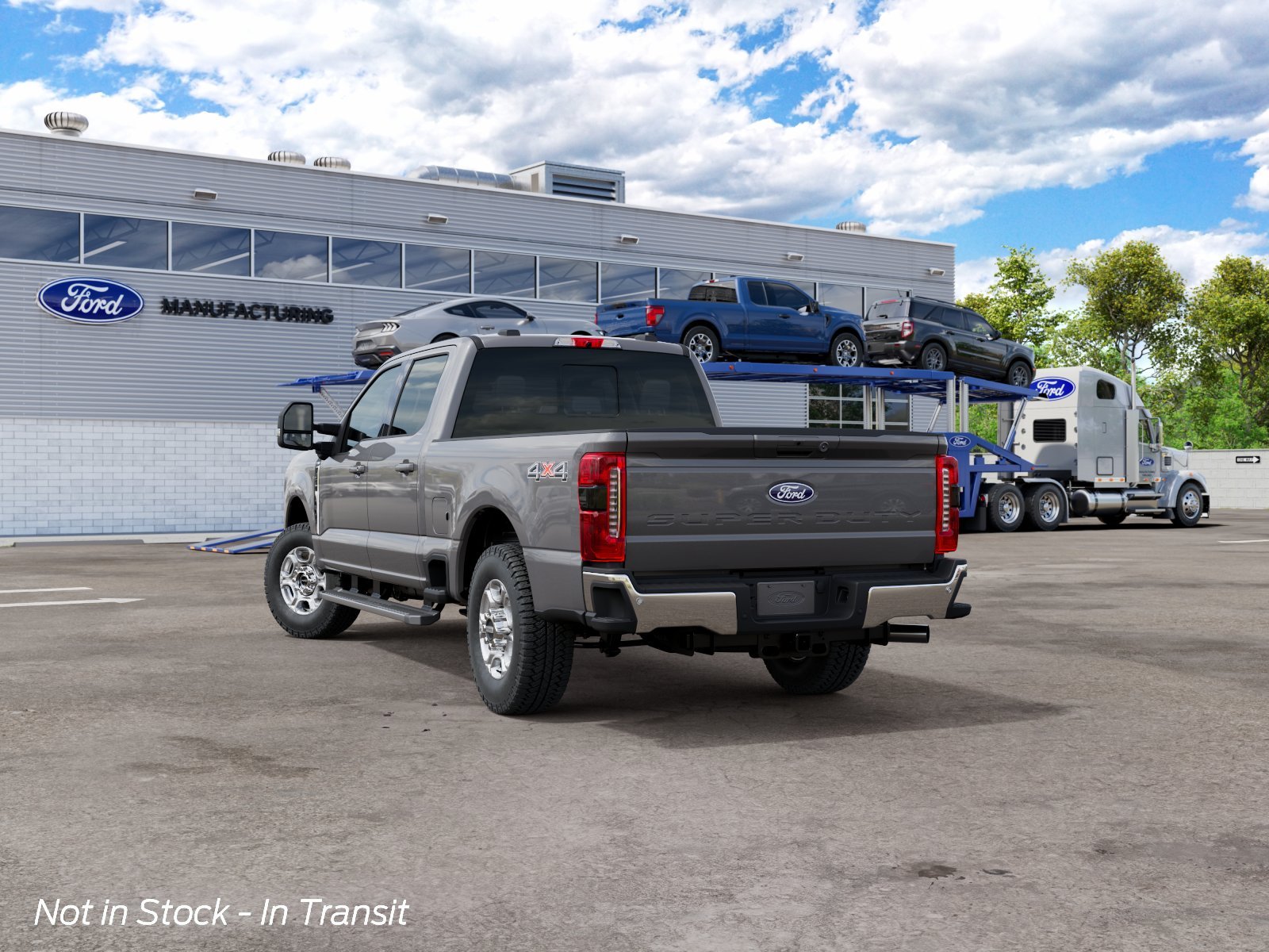 New 2027 Carbonized Gray Metallic Ford F-350® XLT image 8