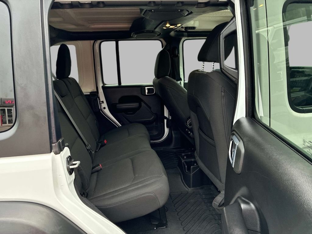 Used 2021 White Jeep Unlimited Sport S image 10