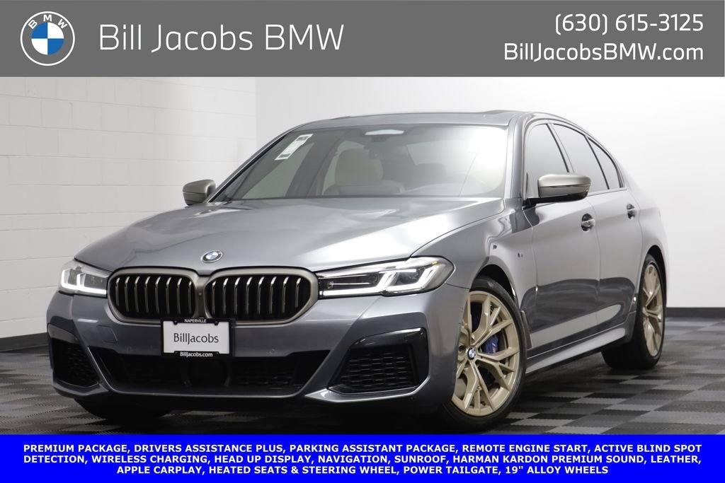 2021 BMW 5 Series M550i xDrive Sedan's photo