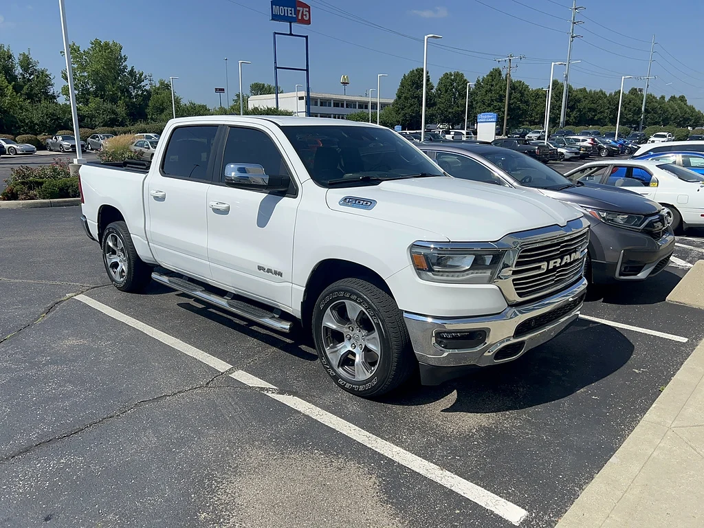 Used 2023 Bright White Clear Coat Ram Laramie image 29