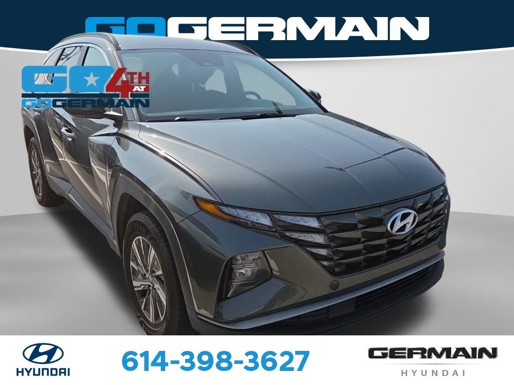 Used 2022 Gray Hyundai Blue image 1