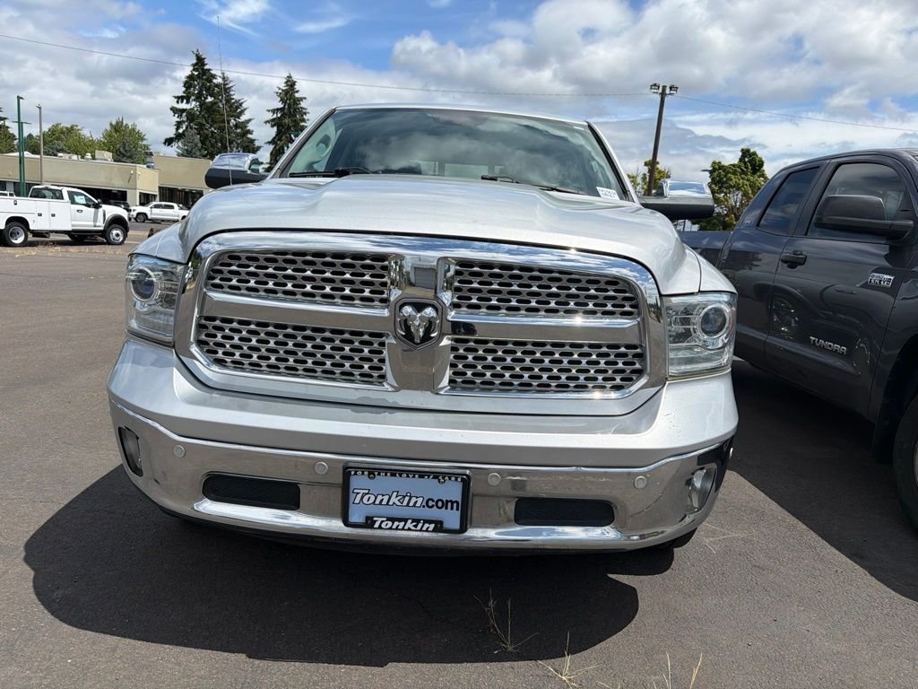 Used 2016 Bright Silver Clearcoat Metallic Ram Laramie image 1