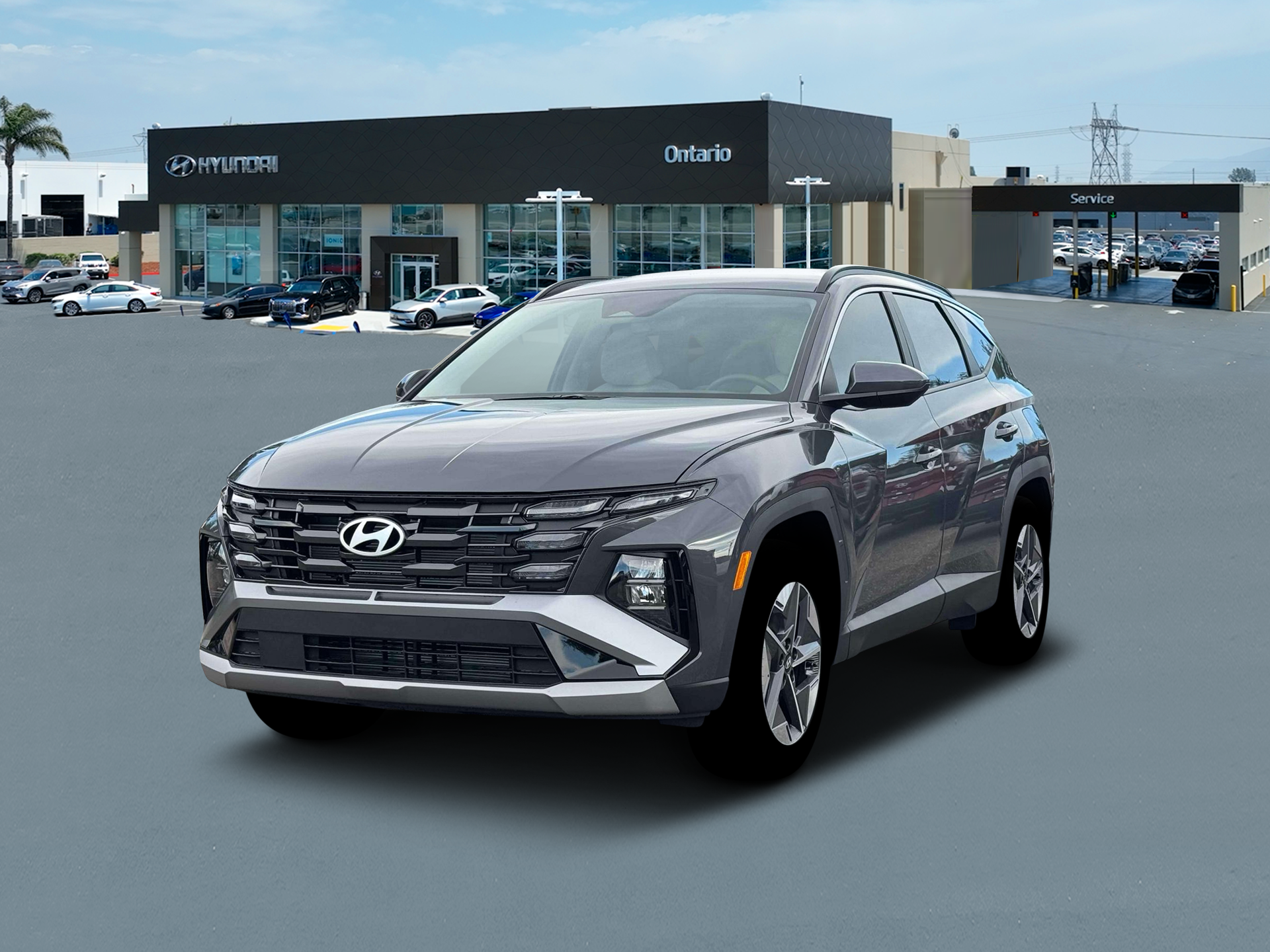 New 2026 Gray Hyundai SEL image 1
