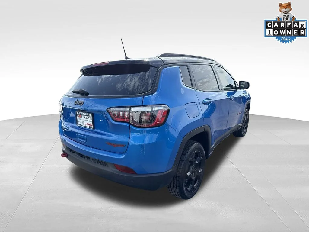 Used 2023 Blue Jeep Trailhawk image 3