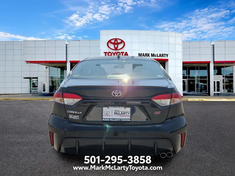 Used 2025 Midnight Black Metallic TOYOTA SE CVT image 4