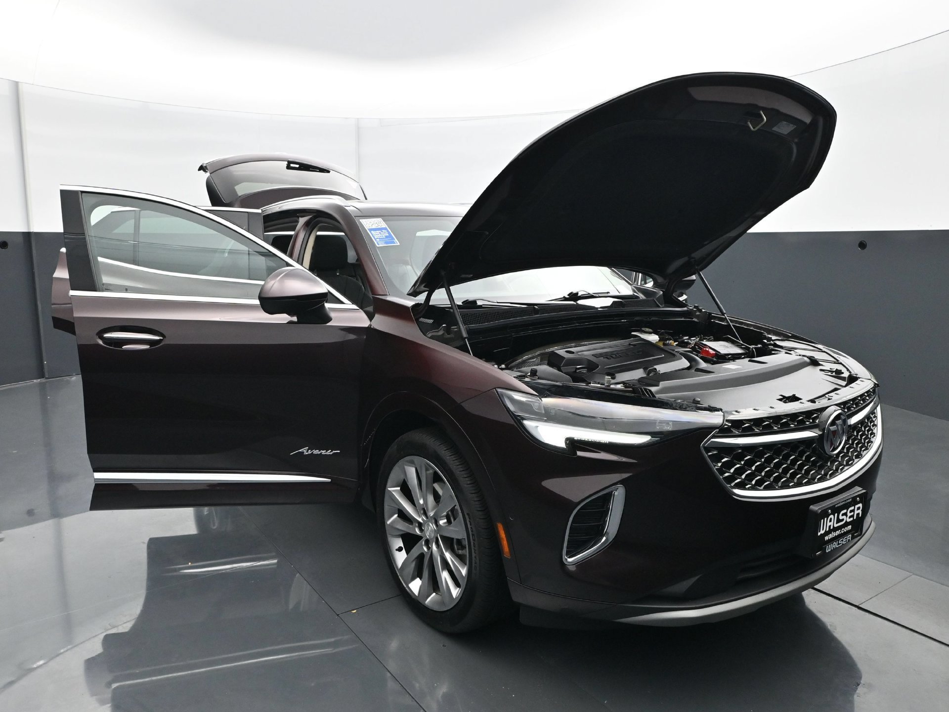 Used 2021 Rich Garnet Metallic Buick AWD 4dr Avenir image 40