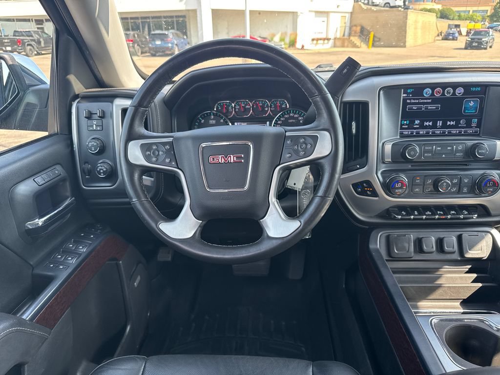 Used 2017 ONYX BLACK GMC SLT image 13