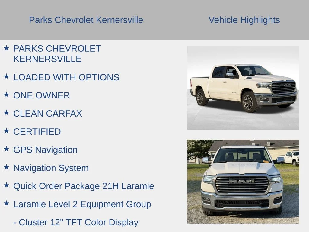 Used 2026 White Ram Laramie image 6