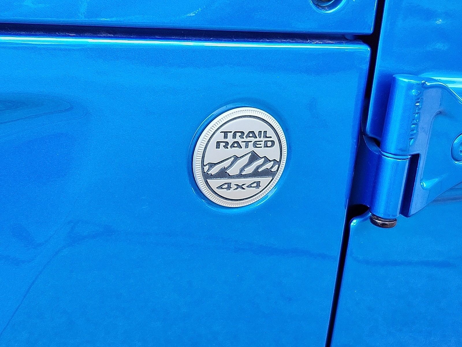 Used 2022 Hydro Blue Pearlcoat - PBJ Jeep Sahara 4x4 image 30