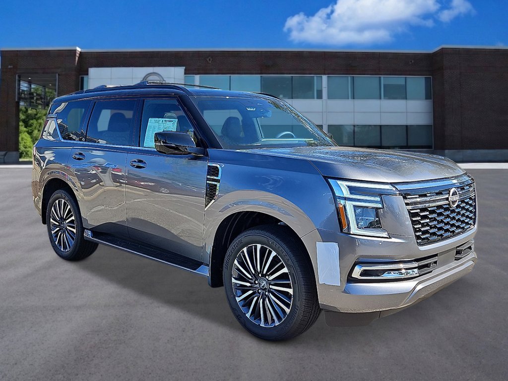 New 2026 Gun Metallic / Super Black Two-tone Nissan Platinum Reserve image 4