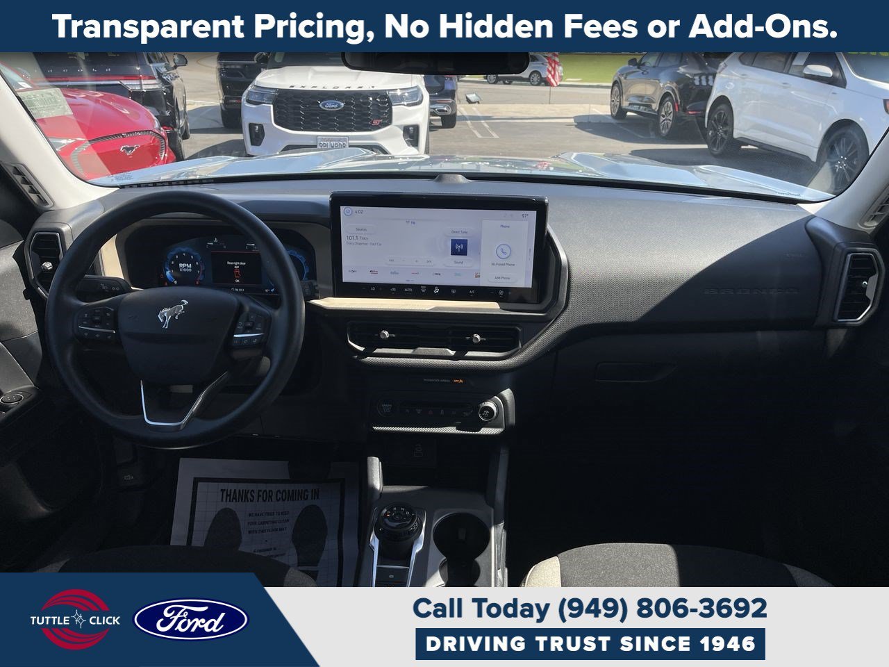 Certified Used 2025 Azure Gray Ford Big Bend image 12