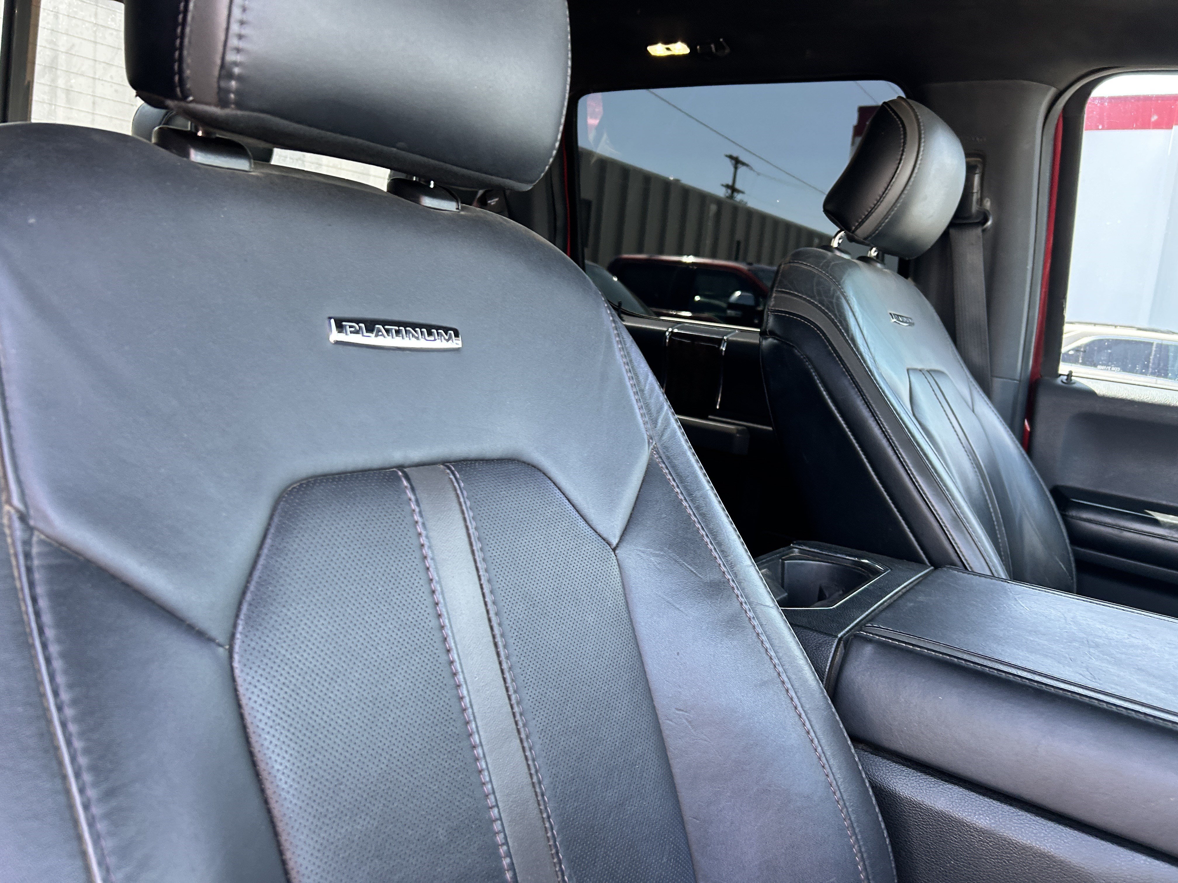 Used 2015 Red Ford Platinum image 13