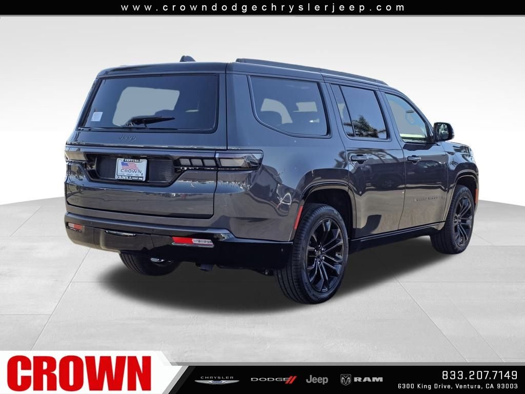 New 2026 Baltic Gray Metallic Clearcoat Jeep Summit Obsidian image 5