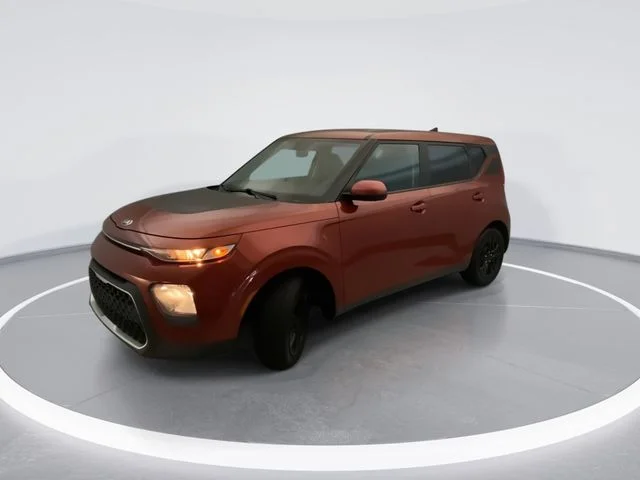 Used 2021 Orange Kia LX image 8