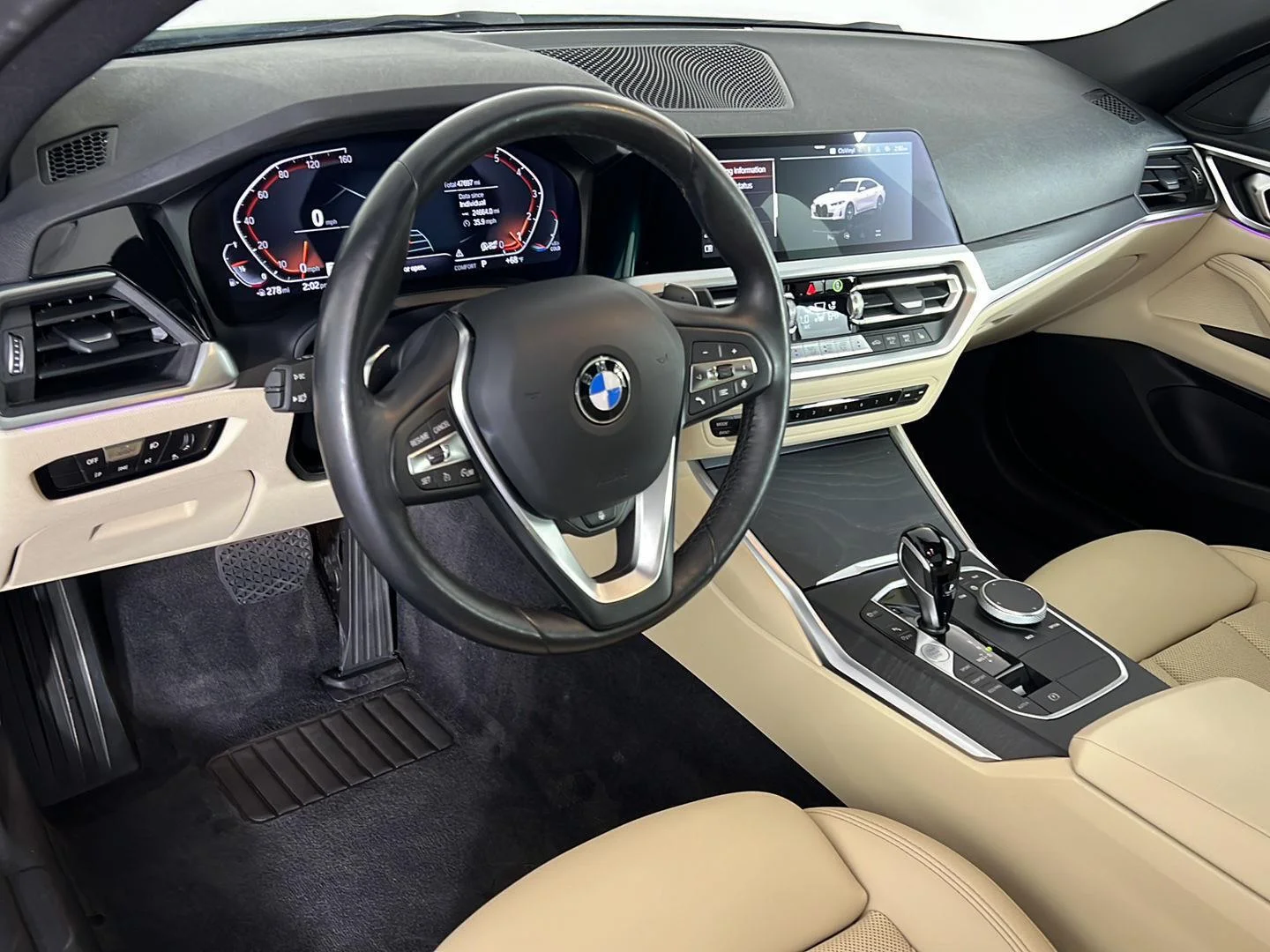 Used 2023 Mineral White Metallic BMW 430i xDrive image 2