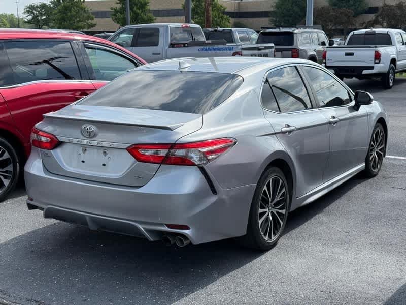 Used 2019 Celestial Silver Metallic Toyota SE image 4
