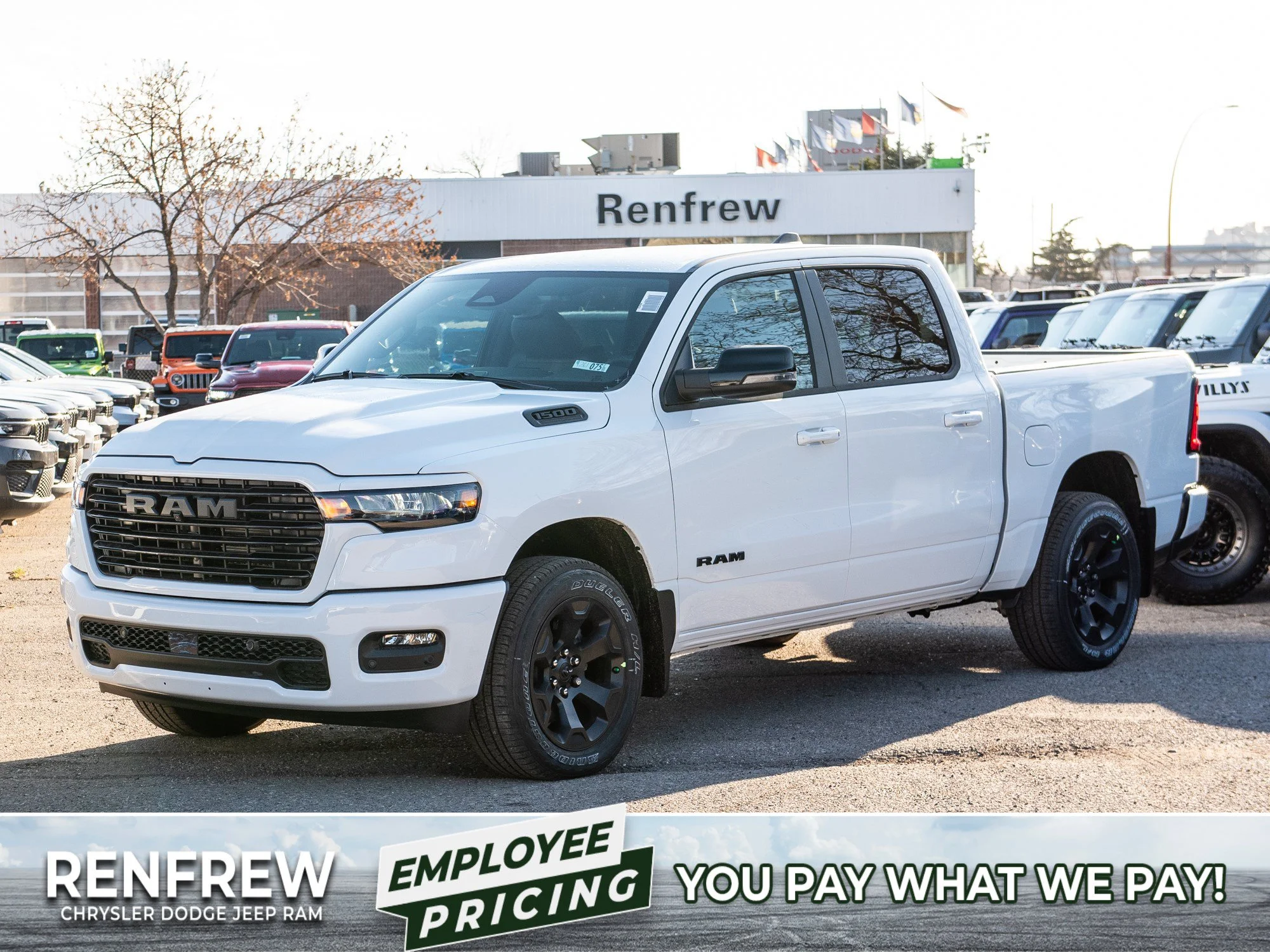 New 2026 White RAM Sport* image 1