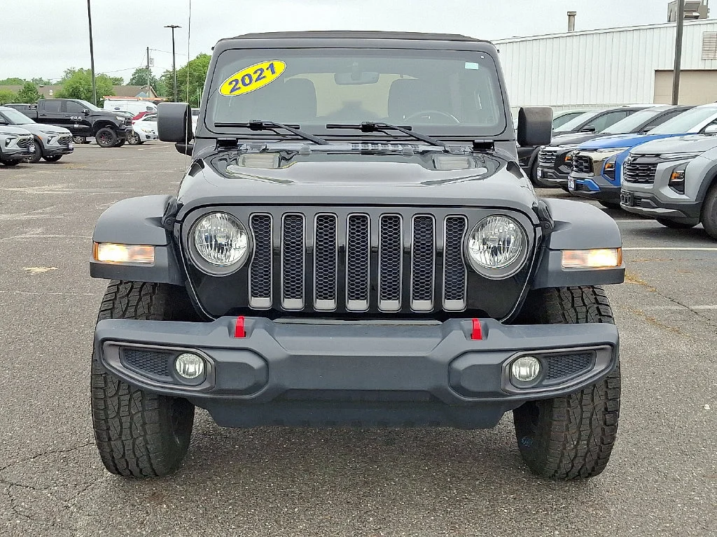 Used 2021 Black Jeep Rubicon 4X4 image 4