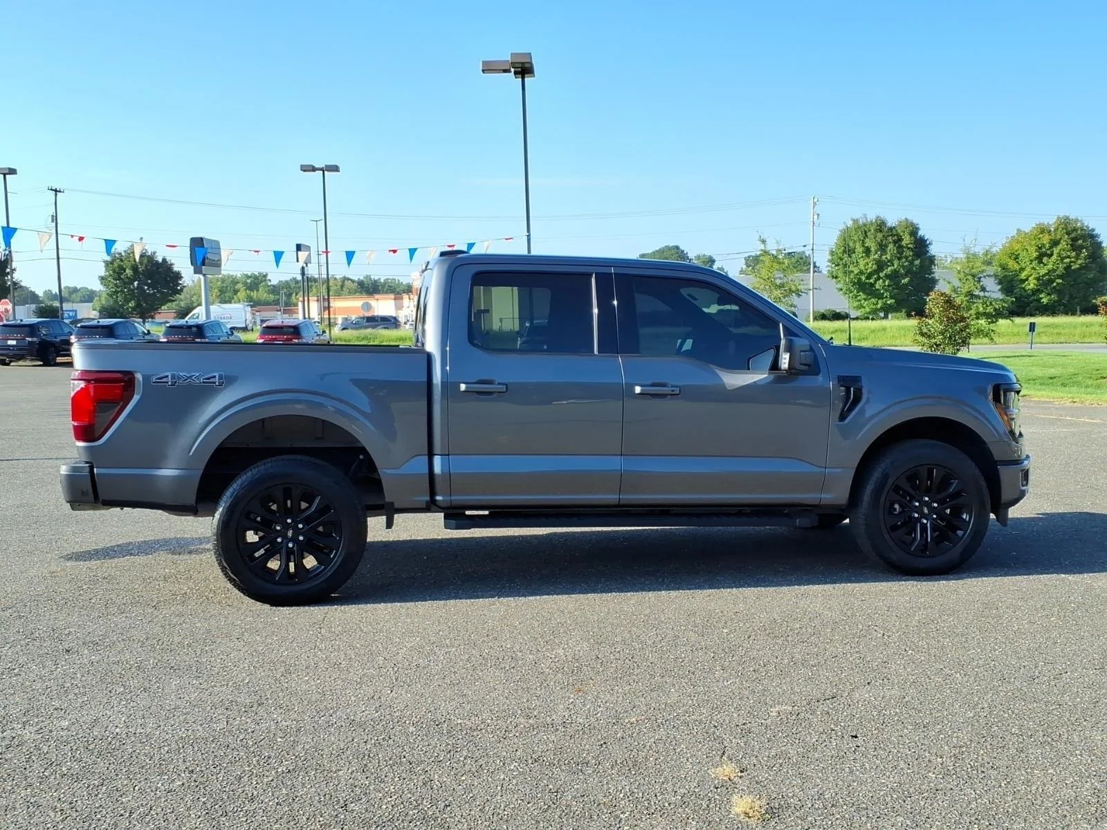 Used 2024 Carbonized Gray Metallic Ford XLT image 11