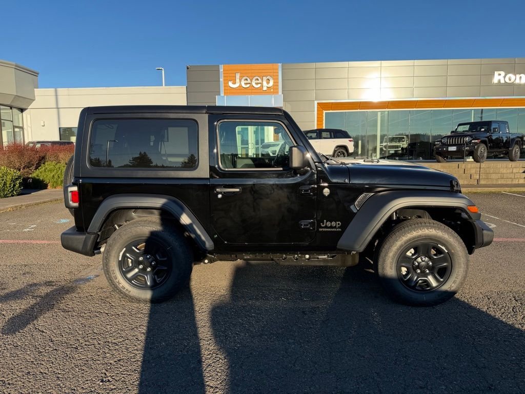 New 2026 Black Clearcoat Jeep Sport image 9