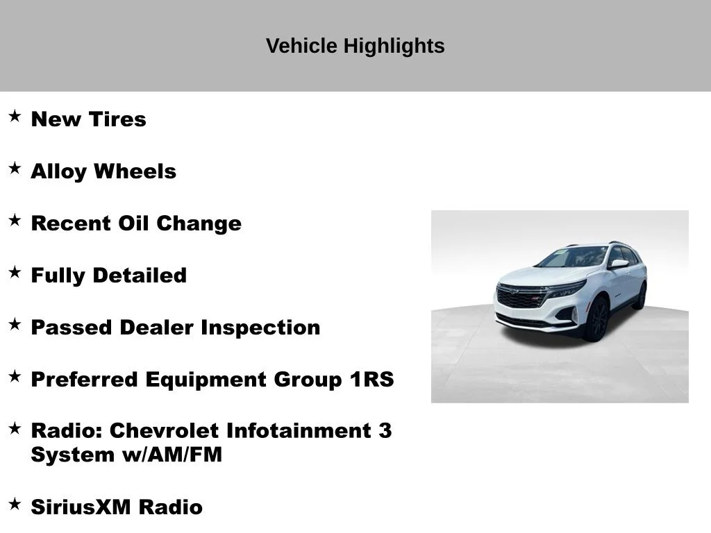 Used 2022 White Chevrolet RS image 9