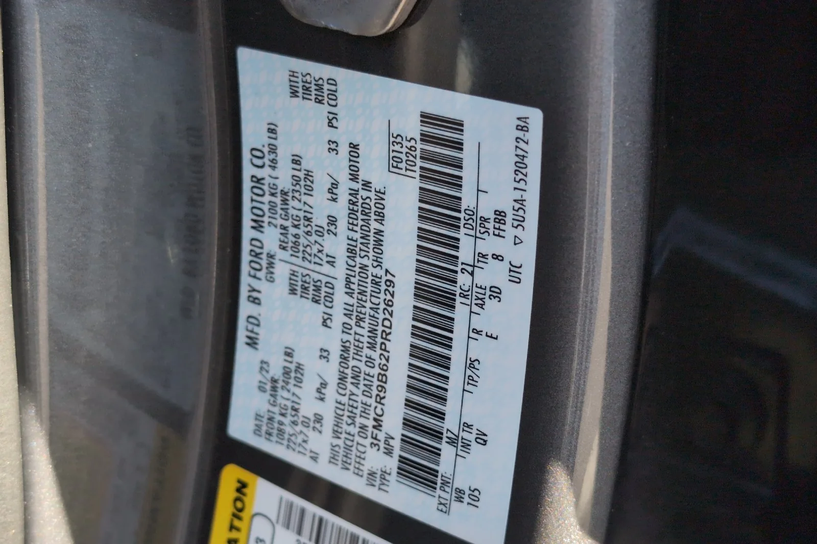 Used 2023 Gray Ford Big Bend image 31