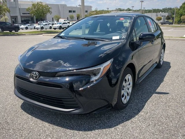 New 2026 Midnight Black Metallic Toyota Hybrid LE image 8
