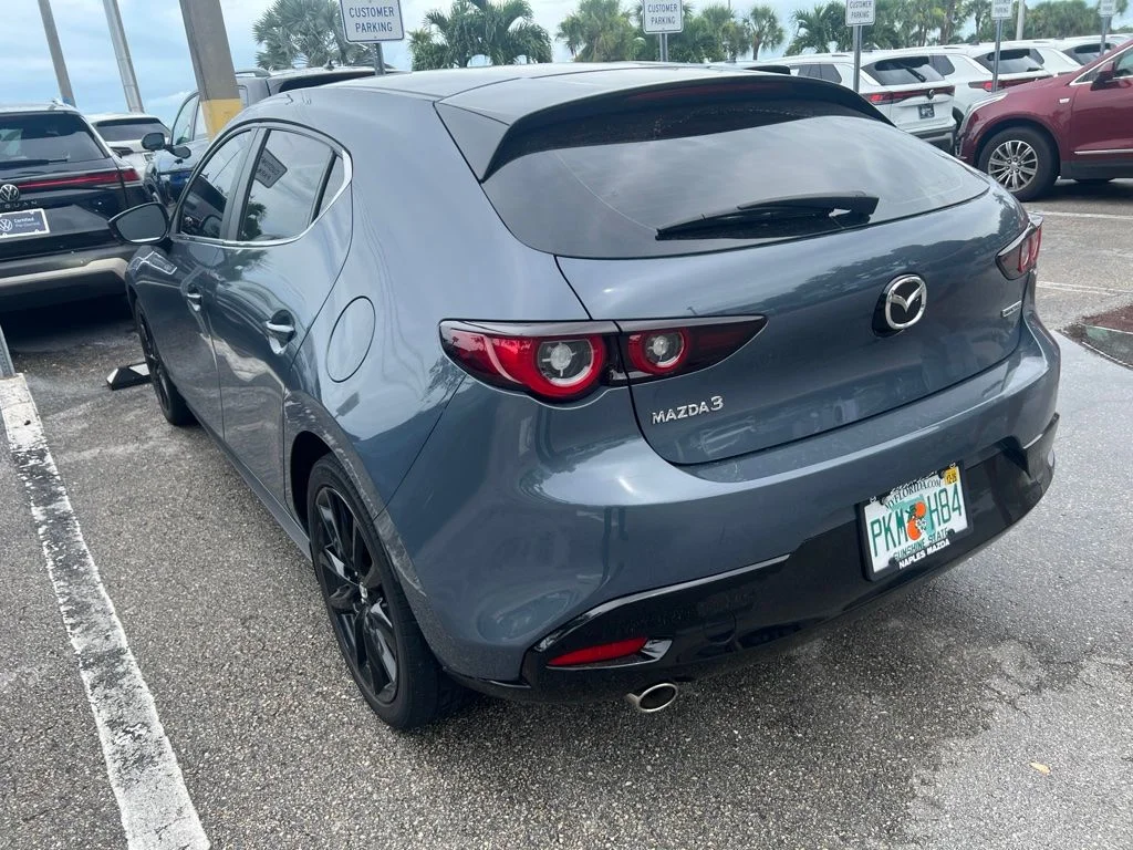 Used 2022 Gray Mazda Carbon Edition image 3